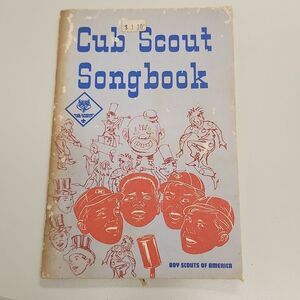 BSA Cub Scout Song Book 1985